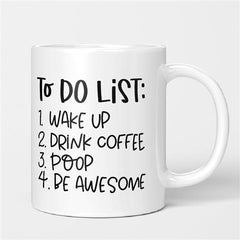 To Do List Daily Ceramic Mug