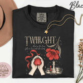 Retro Twilight So The Lion Fell in Love with The Lamb Tee