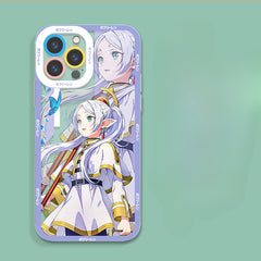 Anime Print Transparent Phone Case