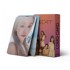 55pcs IDLE HEAT Photocard Collection