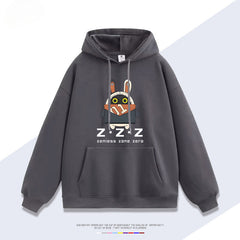 Unisex Game Print Pullover Hoodie