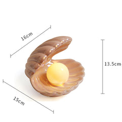 Shell and Pearl Lamp