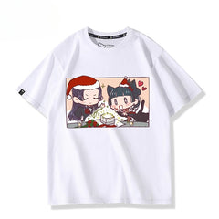 Girls' Anime Graphic Cos Short-sleeved T-shirt