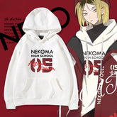 Unisex Anime Letter Cos Loose Hoodie