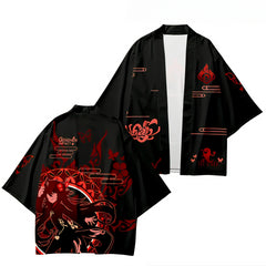 Unisex Game 3d Print Cosplay Kimono Cloak