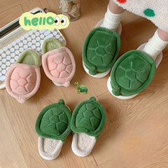 Fleece Turtle Slipper