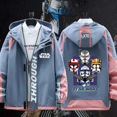 Versatile Casual Loose Thin Hooded Jacket