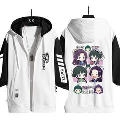 Unisex Anime Printed Thin Cardigan Jacket
