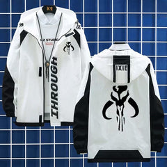 Mandalorian Thin Hooded Jacket Windbreaker
