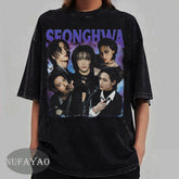 Vintage Seonghwa Graphic Washed Tee