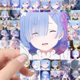 Cute Anime Rem Stickers