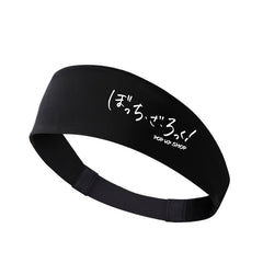 Anime Logo Print Sports Headband