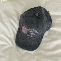 Retro Yuqi Love Letter Baseball Cap