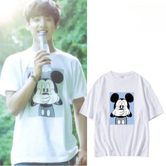 Unisex Cartoon Graphic Print Relaxed Short-sleeved T-shirt