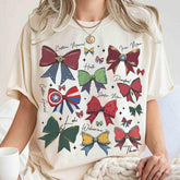 Super Heroes Inspired Coquette Bow Tee