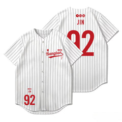 BTS Logo Baseball Jersey Top