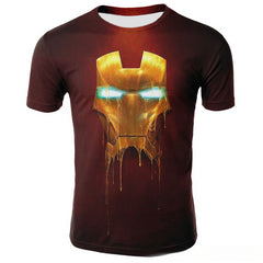 Trendy Men's Tony 3D Printied Sports T-shirt