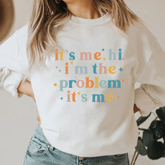Taylor Letter Printed Casual Sweatshirt