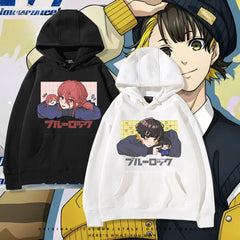 Men's and Women's Anime Printed Loose Hoodie