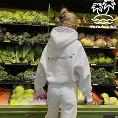 Trendy Have A Good Day Aesthetic Hoodie