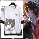 Chic Anime Cotton Loose Crew Neck T-Shirt