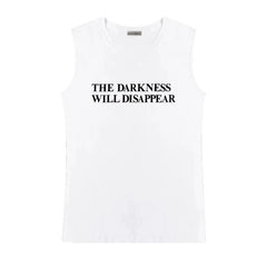 Jin Same Letter Sleeveless Vest Top