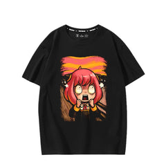 Anime Aniya Van Gogh Short-sleeved T-shirt