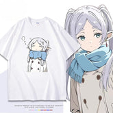 Cute Women's Anime Cotton Short-sleeved T-shirt