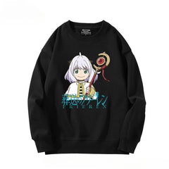 Trendy Anime Pattern Crew Neck Sweatshirt