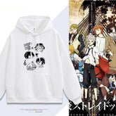 Dazai Anime Graphic Print Loose Hoodie