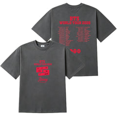 BANGTAN 2026 Tour Round Neck T-shirt
