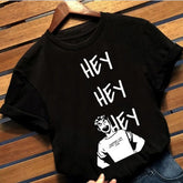 Trendy Graphic Round Neck Short Sleeve T-shirt