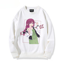 Trendy Anime Cos Crew Neck Sweatshirt