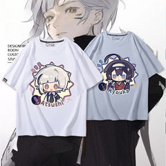 Versatile Dazai Anime Short Sleeve Top