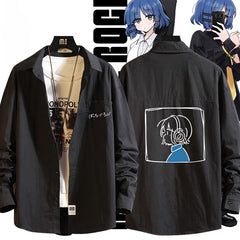 Unisex Anime Yamada Long Sleeve Shirt Thin Jacket