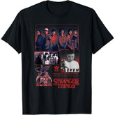 Eleven & Group Hero Panels T-Shirt