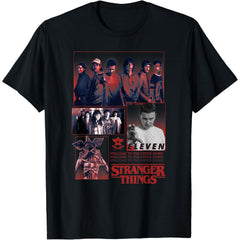 Eleven & Group Hero Panels T-Shirt