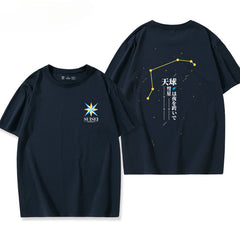 Unisex Game Cosplay Short-sleeved T-shirt