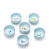 Colored Small Fish Teacup