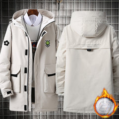 Men's and Women's Anime Cos Down Hooded Jacket