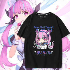 Unisex Vtuber Anime Short-sleeved T-shirt