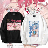 Girls' Anime Printed Crew Neck Sweatshirt