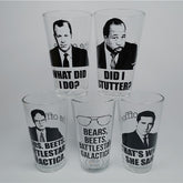 The Office Glass Water Cup
