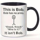 Funny Knock Knock Joke Mug