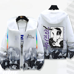 Unisex Casual Anime Thin Sunscreen Jacket