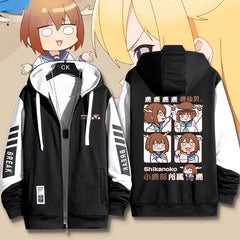 Casual Women's Anime Hooded Cardigan