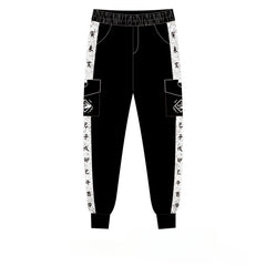 Men's Anime Sports Casual Loose Pants