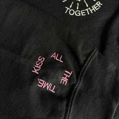 HS WE BELONG Together Embroidered Crewneck Sweatshirt