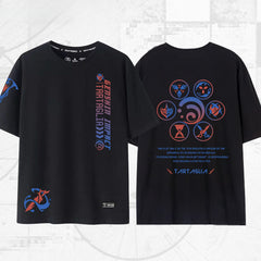 Unisex Game Graphic Cotton Short-sleeved T-shirt