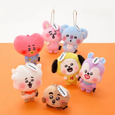 BANGTAN Today's Face Plush Keyring